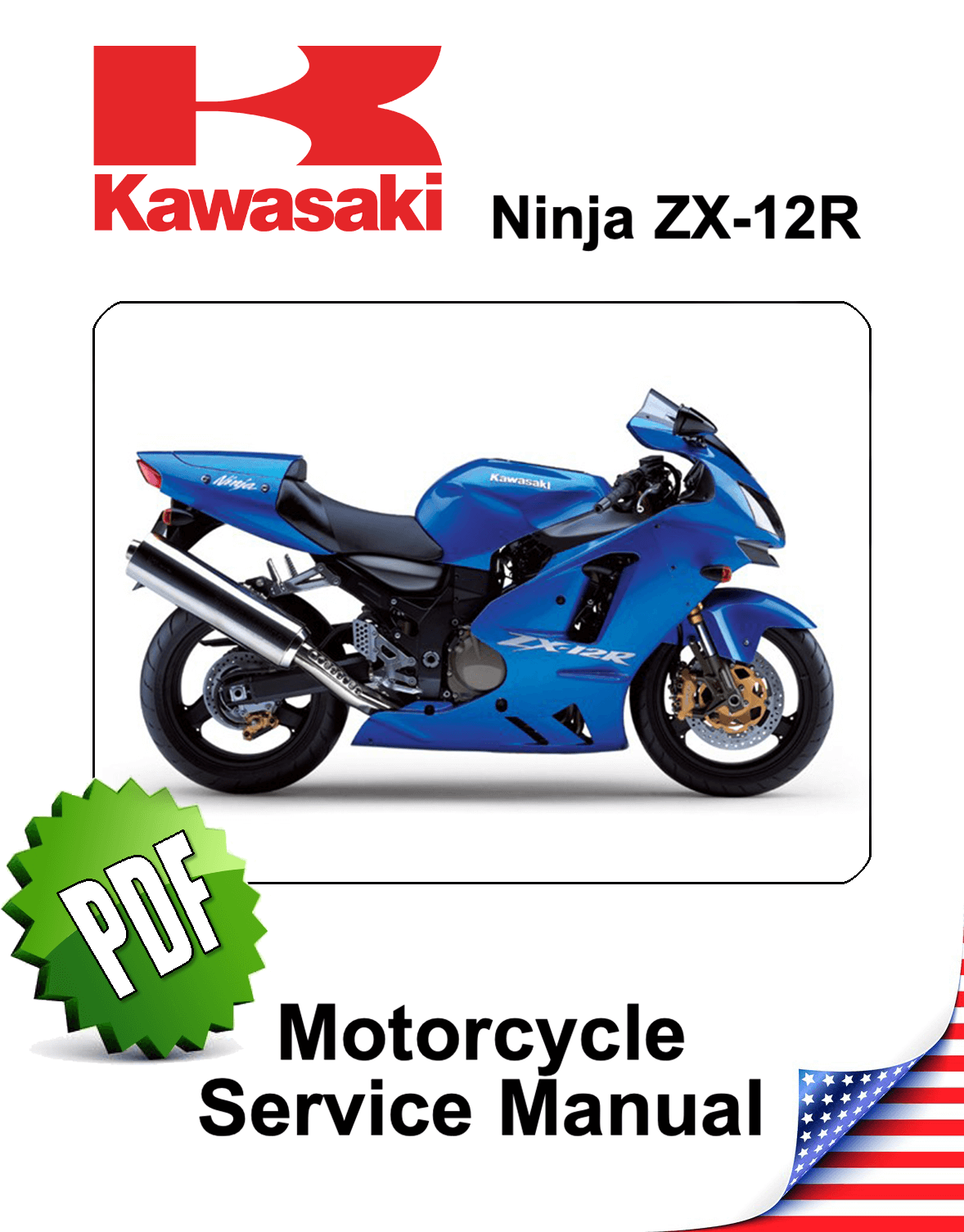 Kawasaki Ninja ZX12R (1st generation) Repair Manual PDF Manuals